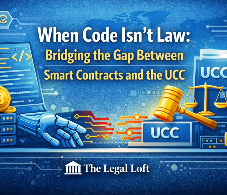When Code Isn’t Law: Bridging the Gap Between Smart Contracts and the UCC